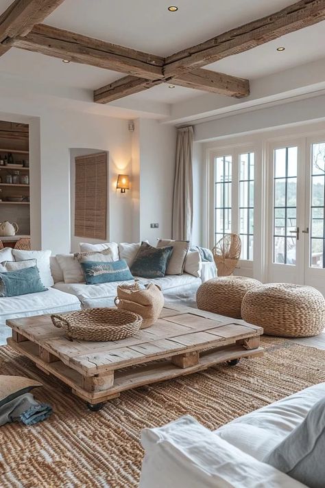 15 Stunning Boho Coastal Living Room Ideas for a Beachy Home 4