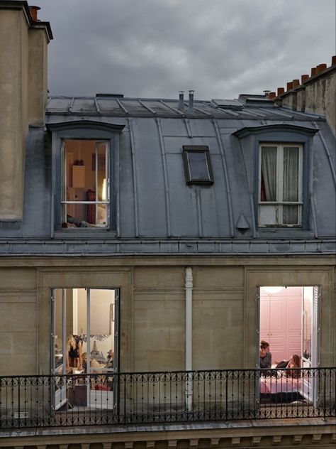 Gail Albert Halaban's new photography book, 'Paris Views,' captures life through the windows of French apartments. Art Parisien, Paris View, French Apartment, Paris Decor, Interior Minimalista, Instagram Cool, Parisian Life, Parisian Apartment, Living In Paris