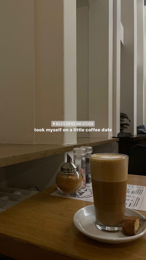 Coffee, Latte macchiato, dark colors, dark filter, sitting in cafe and drinking coffee, self care, coffee date Coffee Shop Stories Instagram, Coffee Shop Ig Captions, Coffee Post Captions, Hi Story Instagram, Insta Photo Ideas Coffee, Date With Myself Instagram Story, Self Coffee Date Captions, Coffee To Go Instagram Story, Done For The Day Insta Story