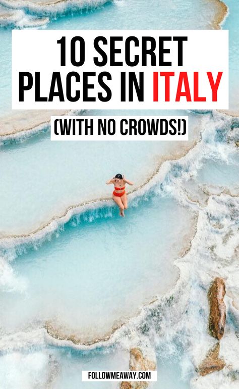 10 Hidden Gems In Italy | cutest towns in italy | adorable places to stay in italy | tips and tricks for vacationing in italy | where to stay in italy | what to see in italy | bucket list locations in italy | photo spots in italy | how to plan your trip to italy #italy #traveltips Itinerary For Italy, Italy In A Week, Prettiest Places In Italy, Italy Iternary, Italy To Do List, Must Visit Places In Italy, Top 10 Places To Visit In Italy, Italian Places To Visit, Italy Guide Travel