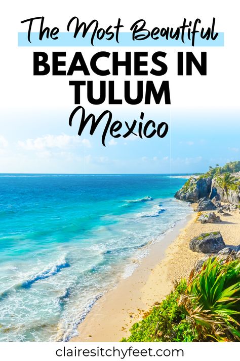 Wondering where the best public beaches in Tulum to visit are? In this post, I give a detailed breakdown of the best beaches to visit. Mexico, Costa Rica, Tulum Birthday, Tulum Mexico Resorts, Cenotes Tulum, Tulum Mexico Beach, Tulum Resorts, Mexico Tulum, Beaches To Visit