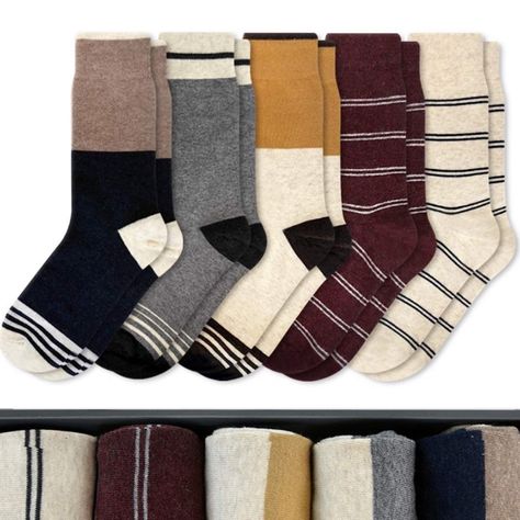 Ankle Socks Women, Mens Dress Socks, Dark Academia Fashion, Sock Packs, Calf Socks, Striped Socks, Novelty Socks, Patterned Socks, Wool Socks