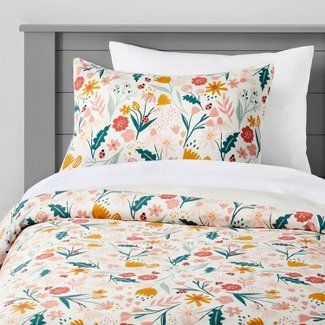 Kid Rooms, Toddlers Bedroom, Cute Duvet Covers, Sleeping Nook, Dream Farmhouse, Kids Duvet, Kids Duvet Cover, Kids Bedding Sets, Floral Duvet Cover