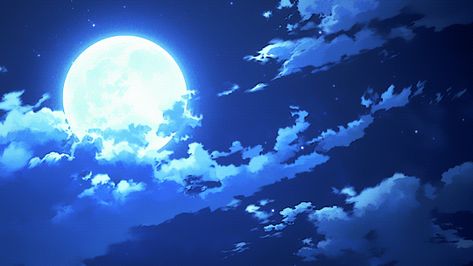 Blue Anime Background Gif, Anime Night Sky Aesthetic Gif, Blue Gif Discord Banner, Discord Pfp Banner Gif, Blue Banners Discord Gif, Blue Gifs Discord, Blue Discord Banner Animated, Bannière Discord Gif, Blue Gif Banners For Discord