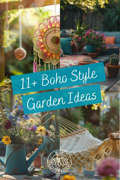 Creating a Boho-inspired garden is the perfect way to craft a paradise that fully expresses your creative spirit. Textural elements, vintage finds, and artistic touches blended in harmony result in a welcoming space for relaxation, entertaining, and reconnecting with nature. Embrace texture, treasured accents, and make comfort a priority as you plan your own bohemian escape. Don’t be afraid to break conventions and blend colours, shapes and materials until your garden feels distinctly you. Boho Yard Art, Boho Small Garden, Garden Macrame Ideas, Boho Porch Ideas Outdoor, Bohemian Garden Inspiration, Bohemian Garden Diy, Boho Backyard Ideas, Boho Gazebo, Outdoor Gazebo Ideas Decor