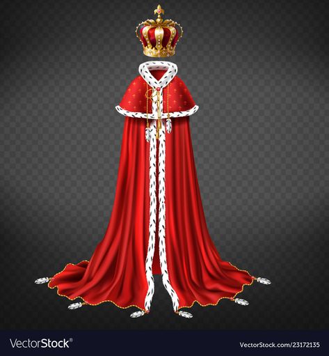 King Outfit Drawing, King Outfits Royal, Royal Cloak, King Cape, Royal Cape, Outfit Drawing, Royal Clothes, Prince Clothes, King Costume
