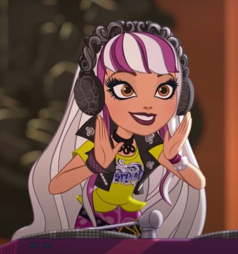 Ever After High Ashlynn Ella Icon, Melody Piper Ever After High, Ever After High Melody Piper, Eah Pfp, Feminine Drawings, Eah Characters, Ever After High Icons, Melody Piper, Fairy Pfp