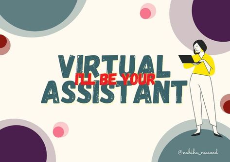 HELLO & WELCOME!From my Virtual Assistant gig...If you are looking for a virtual assistant who is quick, organized, and diligent, you've come to the right place. Give me an opportunity to assist you in organizing your business or professional life, and I'll consider it my own and provide you with the best quality services.I will be providing the... Fiverr Affiliate link, #fiverr #virtual #assistant #task #nabiha #masood #amp #gig #quick #organized #diligent #ve #place #give Black, Virtual Assistant Services, Cover Photo, Virtual Assistant, 1 Day, High Quality Images, Give It To Me, Quick Saves