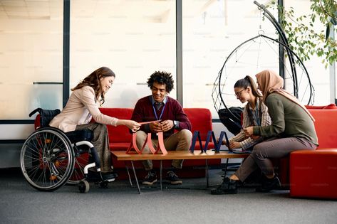 Diverse business people enjoying on a break at work while building house of card together. Copy space. photo – Social inclusion Image on Unsplash House Of Card, Social Inclusion, Corporate Culture, Business People, Online Course, Colour Images, Branding Inspiration, Free Pictures, Hd Photos