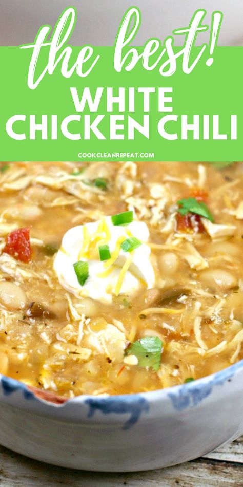 Essen, Ruby Tuesday White Chicken Chili, Chicken Chili Recipe Easy, Chili White, White Chicken Chili Recipe Crockpot, Chili Crockpot, White Chicken Chili Slow Cooker, White Chicken Chili Recipe, Chicken Chili Crockpot