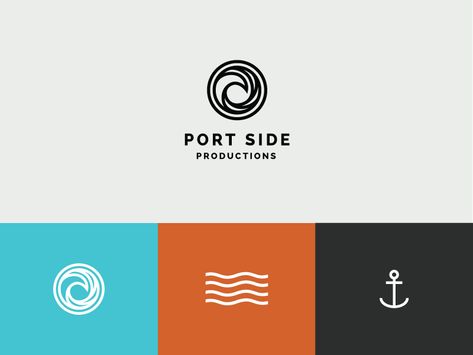 Port Side Logo Logos, Typography Book, Cosmetic Logo, H Logos, Consulting Logo, Nautical Design, College Design, Logo Google, Personal Training