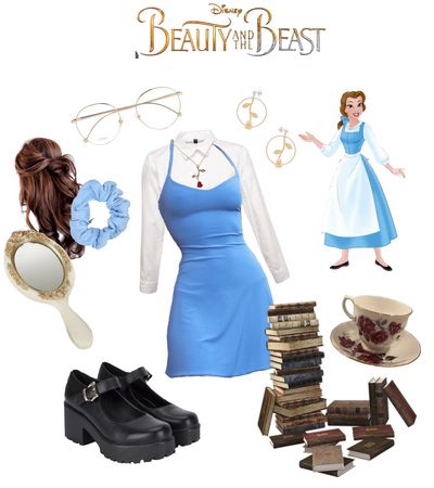 Cartoon Outfits Ideas Disney, Mrs Potts Inspired Outfit, Themes To Dress Up As, Disney Princess Outfit Ideas Casual, Princess Themed Outfits Disney Inspired, Beauty And The Beast Outfit Ideas Casual, Tangled Inspired Outfits Aesthetic, Bell Outfits Beauty And The Beast, Disney Princess Theme Outfits