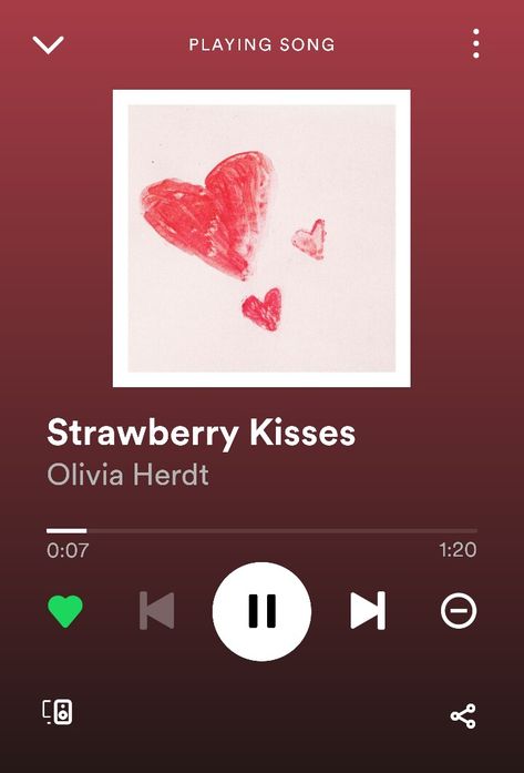 Simp Behaviour, Strawberry Kisses, Kiss Songs, Musica Spotify, Spotify Songs, Cute Kiss, Anime Villians, Spotify Music, Aesthetic Songs