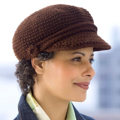 Newsboy Cap Pattern Free, Cloak Crochet Pattern, Newsboy Cap Pattern, Crochet Hats Free Pattern Ladies, Create Pin, Newsboy Hat Pattern, Cape Crochet, Crochet Newsboy Hat, Crochet Cape