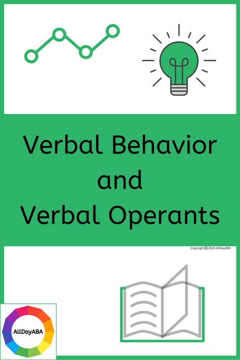This blog post will cover B-14 of Section 1 in the BCBA/BCaBA Fifth Edition Task List. You will learn about verbal behavior and verbal operants (Behavior Analyst Certification Board, 2017). #ABA #BCBA #BCaBA #RBT #allthewaystoaba #whatsthefunction #behavior #behaviour #reinforcement #punishment #extinction #topography #magnitude #fluency #latency #celeration #motivatingoperations Verbal Operants Aba, Bcba Exam, Aba Therapy Activities, Verbal Behavior, Behavior Analyst, Applied Behavior Analysis, Therapy Games, Aba Therapy, Behavior Analysis