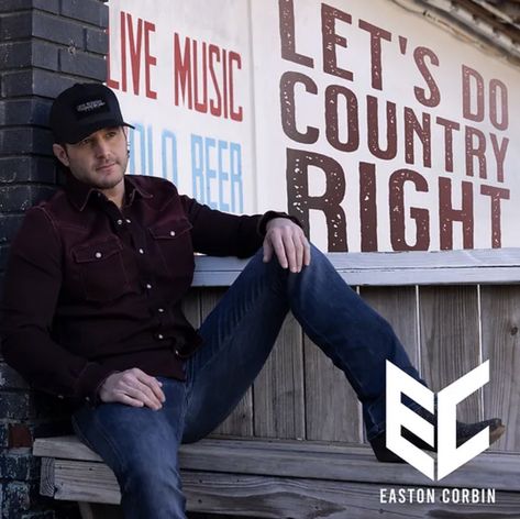 Easton Corbin (@eastoncorbin) New Country Songs, Marry That Girl, Young Lyric, Top Country Songs, Country Playlist, Jon Pardi, Cole Swindell, Music Row, Paul Brown