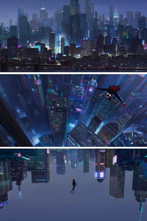 And this is why animation still have a big place in movies Design Comics, Spiderverse Screencaps, Afro Illustration, Animation Stills, Spiderman Into The Spiderverse, Into The Spiderverse, Spider Man Into The Spider Verse, Bg Design, Into The Spider Verse