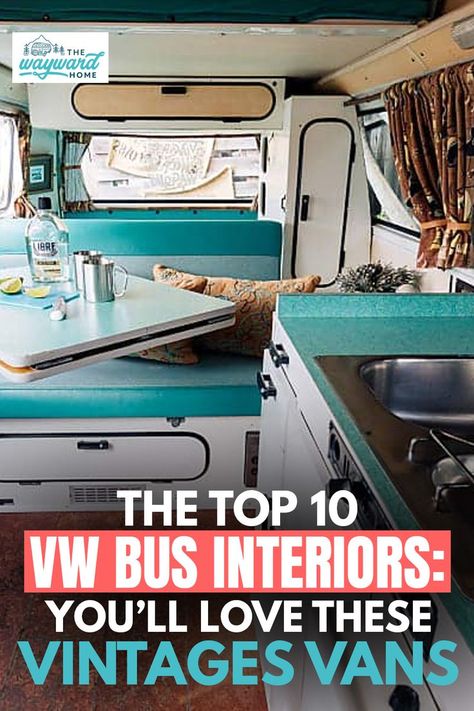 Renovated Vw Bus, Vw Bus Renovation, 1969 Vw Bus, Vw Westfalia Interior Ideas, Vw Van Conversion, Vw Transporter Interior, Vw Camper Van Interior Ideas, Vw Bus Conversion, Vintage Camper Van