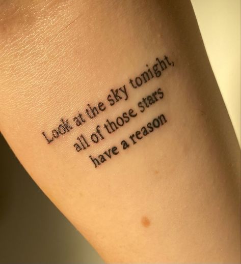 this is not my tattoo! Credit goes to the original artist! Lol Peep Tattoo Ideas, Star Shopping Tattoo, Shopping Tattoo, Meaning Full Tattoos, Small Tattoos With Meaning Quotes, Deep Meaningful Tattoos, Shine Tattoo, Lost Tattoo, Angle Tattoo