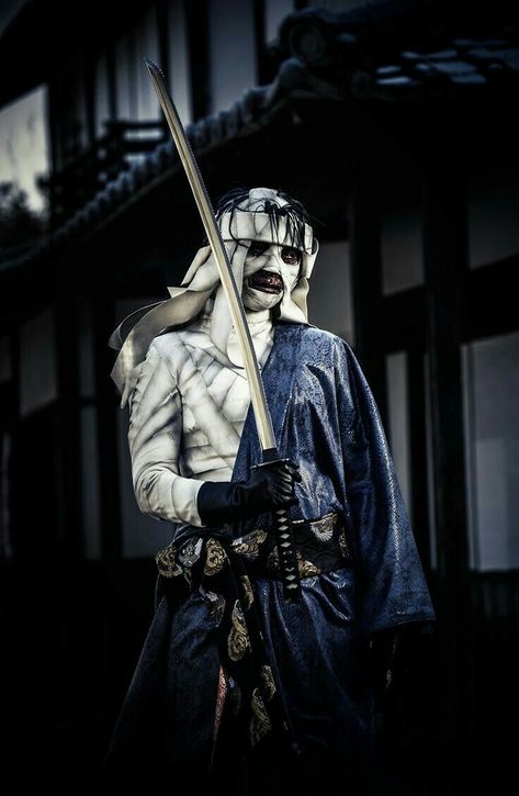 Japan Samurai Art, Shishio Makoto, Rurôni Kenshin, Samurai X, Fantasy Sculpture, Japan Samurai, Kenshin Himura, Cosplay Inspiration, Takeru Sato