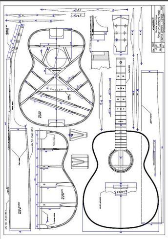 Picture of Literature & Plans Build Your Own Guitar, Acoustic Guitar Case, Music Instruments Guitar, Luthier Guitar, Guitar Diy, Guitar Kits, Telecaster Guitar, Handmade Guitar, Archtop Guitar