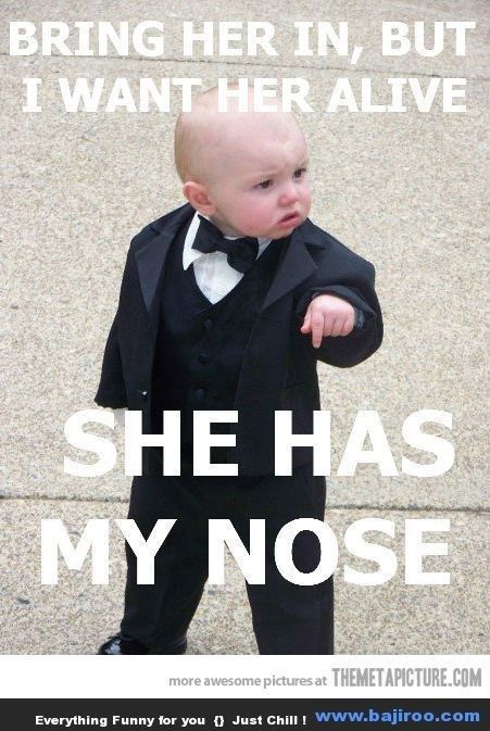 Cheezburger Image 9100355840 Baby Memes, Beating Procrastination, 9gag Amusant, Beat Procrastination, Don Corleone, Funny P, Funny Baby Memes, Funny Ads, Funny Bunnies