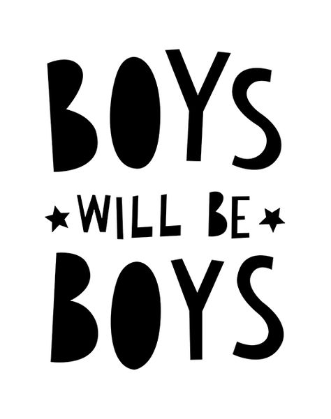 Boys-will-be-boys Toddler Boy Room Decor, Boys Will Be Boys, Baby Scrapbook Album, Boys Prints, Nursery Prints Boy, Baby Posters, Wall Art Posters, Poster Boys, Nursery Poster