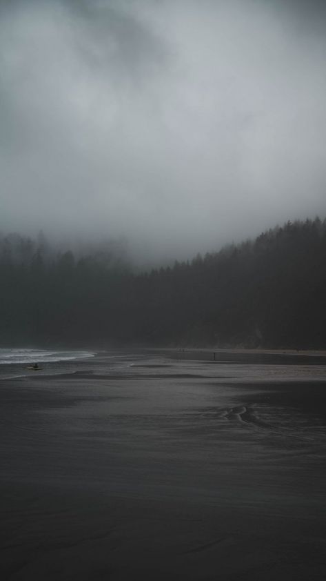 ✩ 4k Wallpaper - Gloomy forest at lake #wallpaper Nature, Tumblr, Hd Phone Backgrounds, Foggy Day, Big River, Forest Mountain, Ocean Vibes, Wallpaper Cave, Beach Wallpaper