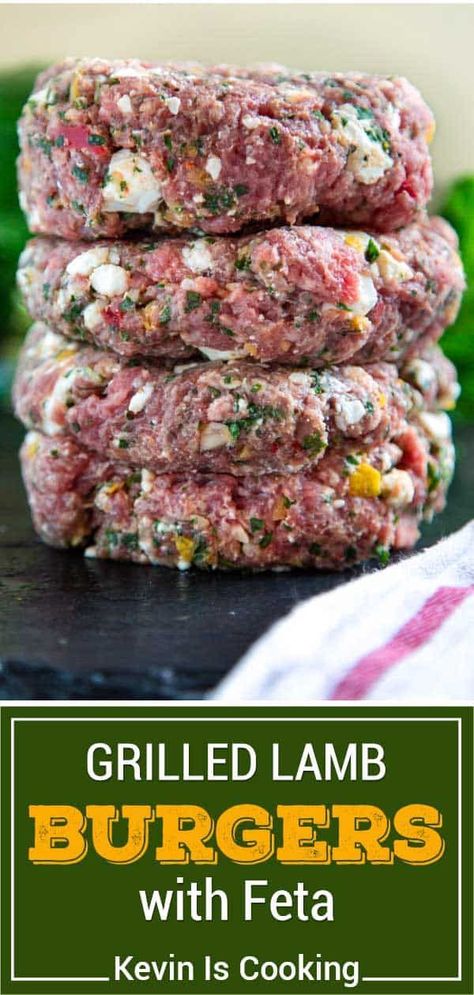 Greek Lamb Burgers With Feta, Essen, Ground Lamb Dinner Recipes, Gyro-style Lamb Burgers With Tzatziki And Grilled Onions, Ground Lamb Feta Recipes, Ground Lamb Instant Pot Recipes, Ground Lamb Spaghetti, Mediterranean Ground Lamb Recipes, Ground Lamb Dinner