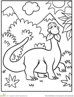 cute dinosaur coloring page - Google Search Dinosaur Coloring Sheets, Dinosaur Worksheets, Mindful Colouring, Book Birthday Parties, Dinosaurs Preschool, Dinosaur Printables, Coloring Contest, Preschool Coloring Pages, Bear Coloring Pages