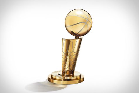 Tiffany & Co. has made the Larry O'Brien trophy for the NBA champs since 1977. For 2022, in honor of the NBA's 75th anniversary, they're... Nba Trophy, Nba Championship Trophy, Trophy Art, Bob Cousy, Oscar Robertson, Chip Art, Nba Championship, Bill Russell, Champions Trophy