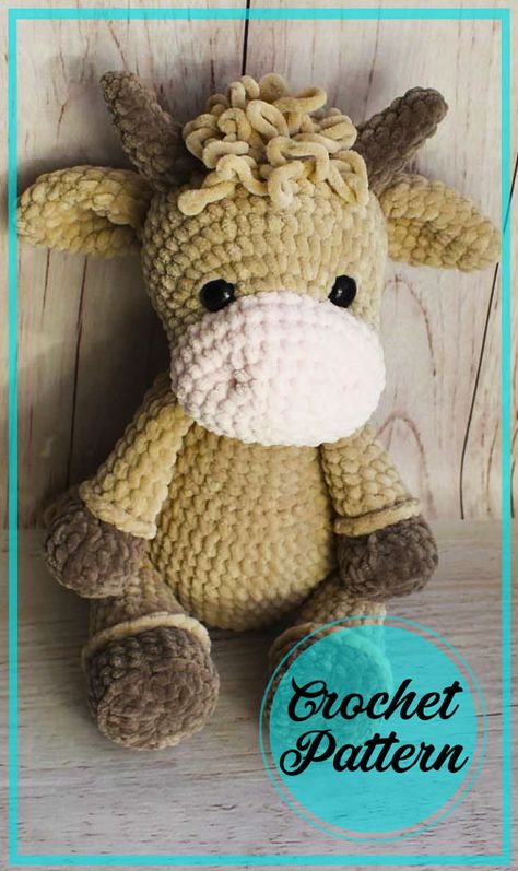 Cute Crochet Cow Plush, Cows Stuffed Animals, Cow Pattern Free Crochet, Crochet Pattern Cow Free, Cow Plush Crochet Pattern Free, Amigurumi Plush Cow Free Pattern, Crochet Cow Plushie Pattern, Crochet Free Cow Pattern, Crochet Cow Ragdoll Free Pattern