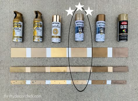 Upcycling, Brass Spray Paint For Metal, Best Brass Spray Paint, Brass Spray Paint, Spray Paint Tips, Matte Spray Paint, Bronze Spray Paint, Blue Spray Paint, Best Champagne