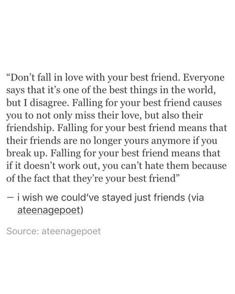 i fell in love w. my bestfriend and i lost it all I Fell In Love With My Best Friend, Falling For A Friend Quotes, Falling In Love With Best Friend, Fell In Love With My Best Friend, Unrequited Love Quotes Best Friends, Being In Love With Your Best Friend, Falling In Love With Your Best Friend, In Love With My Best Friend, Falling In Love Poems