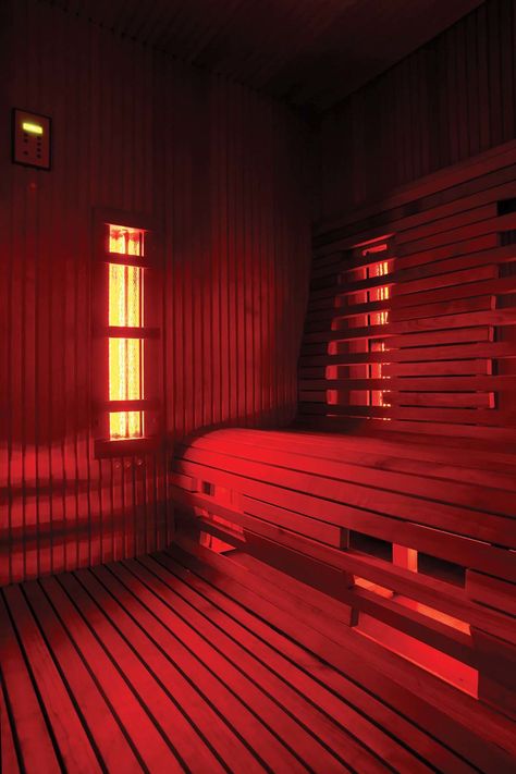 Best Infrared Sauna, Infrarot Sauna, Canadian Hemlock, Traditional Saunas, Finnish Sauna, Sauna Design, Sauna Room, Heat Lamps, Light Wave