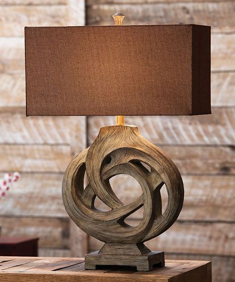 Rustic Lamps for 2020 | Log Cabin & Lodge Lamp Collection Living Rooms Lamps, Modern Mountain Decor, Mountain Modern Decor, Lodge Lamps, Mountain Lodge Decor, Rustic Living Rooms, Cabin Lamps, Branch Table, Rustic Table Lamps