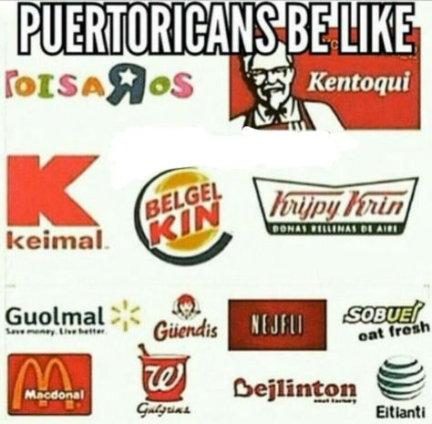 Puerto Ricans be like ...lmao!! Puerto Rican Memes, Puerto Rican Jokes, Dominicans Be Like, Hispanic Jokes, Happy Birthday Wishes Sister, Hispanic Aesthetic, Puerto Rico Pictures, Puerto Rican Dishes, Puerto Rico Food