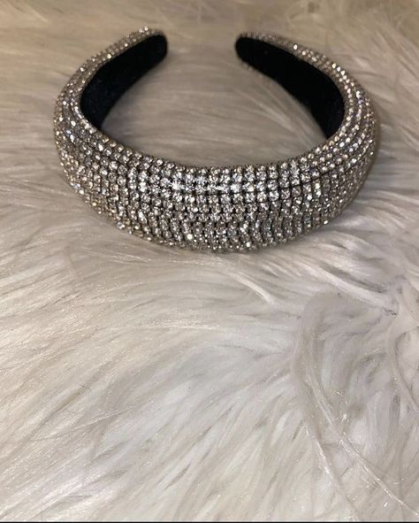 Star girl Couture, Hair Band Aesthetic, Glittery Hair, Band Aesthetic, Diamond Headband, Luxury Headbands, Travel Size Items, Party Hair Accessories, Glitter Headbands