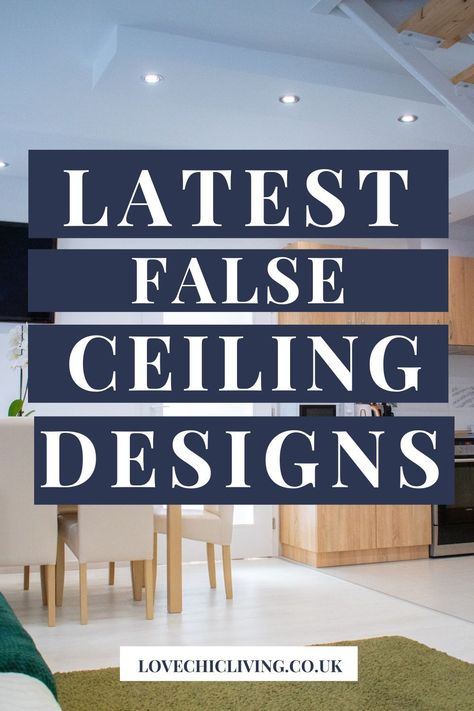 If you're looking for the latest false ceiling design ideas for your modern living room, you've come to the right place. False ceilings have become a popular feature in modern home design, as they can add depth, texture and even color to a room's aesthetic. Whether you're a fan of all-white minimalist designs or ornate statement pieces, we've gathered plenty of creative ideas to help you find the perfect false ceiling for your home. See the blog post for more inspiration! Trending False Ceiling Design For Living Room, Amazing False Ceiling Designs, False Ceiling Living Room Minimalist, Modern Contemporary Ceiling Design, False Ceiling Bathroom Design, All White Living Room With Pop Of Color, Ceiling Types Interiors, False Ceiling Latest Designs, Simple False Ceiling For Bedroom