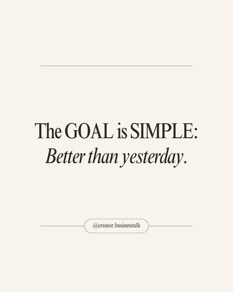 Start everyday with this simple goal in mind and grow from there...💪 Serving up daily motivation 💪 ✨ @creator.businesstalk ✨ @creator.businesstalk ✨ @creator.businesstalk Empowerment quotes I Motivational quotes I Inspirational quotes I Aspirational quotes I UGC Content Creators I Content Creators I Coaches I Motivational Coaches I Life Coaches I Growth I Building empires I Build confidence I Mindset I Success quotes I Powerful quotes I Self love I International Content Creator Community 🫶🏻 ... Real Motivational Quotes, Empire Quotes Motivation, Mindset Growth Quotes, Quotes Success Motivational, Confident Quotes Motivation, Powerful Mindset Quotes, Being Content Quotes, Content Creator Quotes, Happy And Contented Quotes