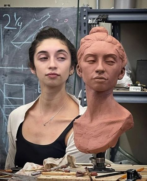 Art Sketchbook, Sculpture Art Clay, Art Inspiration Drawing, Funky Art, Art Reference Photos, Art Reference Poses, Pretty Art, Aesthetic Art, Love Art