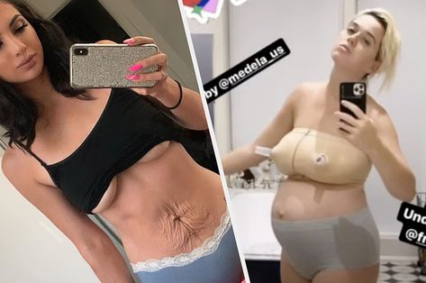 13 Celeb Moms Who Proudly Showed Off Their Postpartum Bodies And Were Refreshingly Honest About It Postpartum Bodies, Five Months Pregnant, Mom Body, Post Baby Body, Mom Bod, Postpartum Body, Pregnant Celebrities, Second Pregnancy, Pregnancy Months