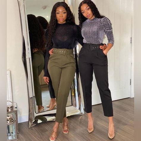 New With Tags Originally $129 Classy Work Outfits Black Women, Casual Outfits For Black Women, Business Casual Outfits For Black Women, Work Outfits Black Women, Baddie Business Outfits, Corporate Baddie Outfits, Collage Outfits, College Outfit, Corporate Wear