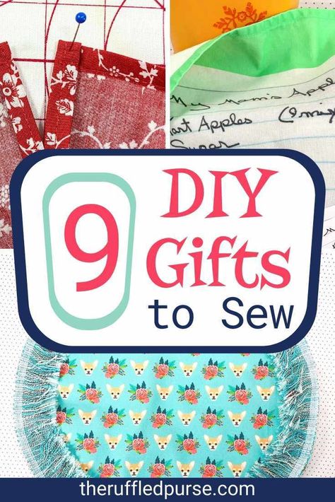 Couture, Seeing Christmas Gifts, Easy Sew Christmas Gifts Diy Projects, Sewing Gifts For Friends Easy Diy, Sewing For Grandma, Quick Easy Gifts To Make, Christmas Gifts You Can Sew, Sewing Presents For Women, Easy Sewing Gifts For Christmas