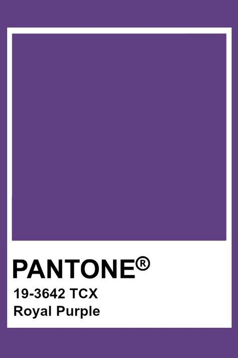 Pantone Royal Purple Purple, Pantone Colors, Pantone Color, Color Trends, Color