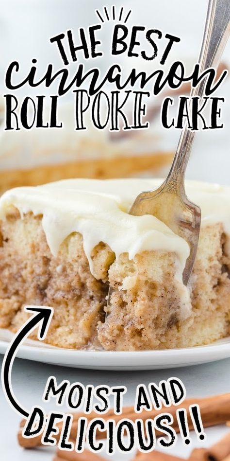 Cinnamon Roll Cake From Box Cake, Fall Cinnamon Desserts, Easy Desserts Vanilla, Ideas For Box Cake Mixes, Pie, Essen, Cinnamon Roll Cake Using Box Cake, Cinnamon Cake Recipes Easy, Vanilla Cake Dump Cake