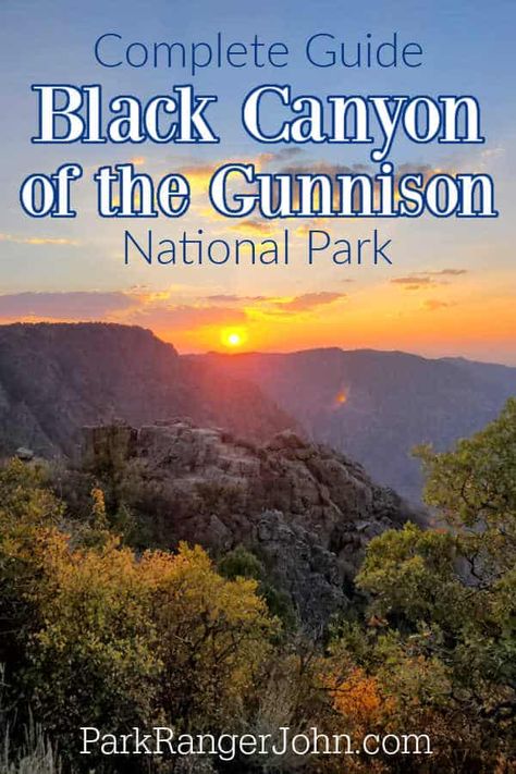 Black Canyon Colorado, Things To Do Camping, Gunnison Colorado, Black Canyon Of The Gunnison, Colorado National Parks, Monument Colorado, National Park Passport, Best Rv Parks, Gunnison National Park