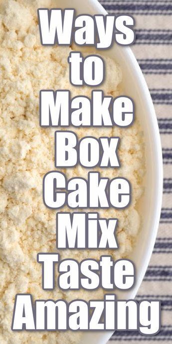 Make Box Cake Taste Homemade, Make Cake Mix Taste Homemade, Cake Mix Recipes Homemade, Costco Cake, Make Box, Box Cake Recipes, Boxed Cake Mixes Recipes, Bake Easy, Cake Mix Desserts