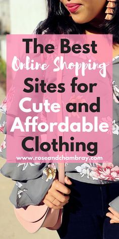 Best Affordable Clothing Websites, Affordable Womens Clothing Website, Pinterest Shopping Clothes, Dresses To Buy Online Shopping, Where To Buy Tops, Free Clothes Online, Cute Websites, Affordable Clothing Sites, Best Clothing Websites