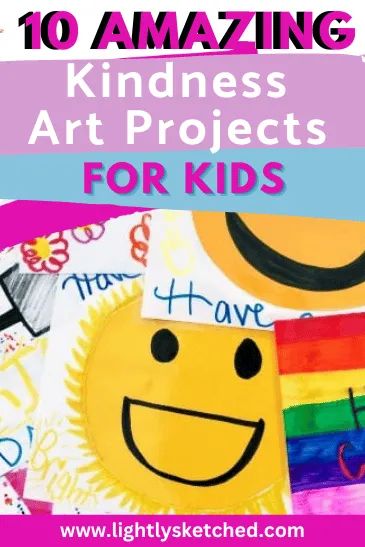 We’ve compiled 10 of our favorite kindness art projects for kids and we can’t wait to share them with you. Kindness is one of the most powerful traits that we can help our children to cultivate and it’s super easy to teach through these kindness art projects for kids.#kindnessartforkids #kindnessartprojectsforkids #kindnessartprojects #kindnessartactivities Kindness Books For Preschool, Elementary Kindness Projects, Kindness Week Ideas Preschool, Kindness Day At School, 1st Grade Kindness Activities, Kindness Craft For Preschoolers, Kindness Art Projects For Kindergarten, Kindness Kids Activities, Kindness Art For Toddlers